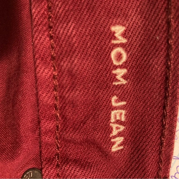 AMERICAN EAGLE  Sz 14 Extra Long 100% Cotton Mom Style Distresses Jeans NEW - Picture 13 of 16